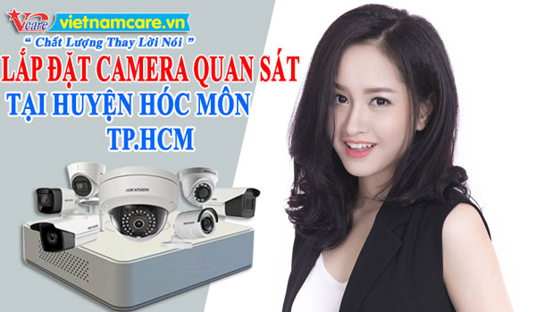 Lắp đặt camera quan sát tại huyện Hóc Môn
