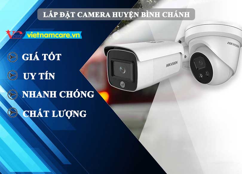 Lắp đặt camera quan sát giá rẻ tại huyện Bình Chánh