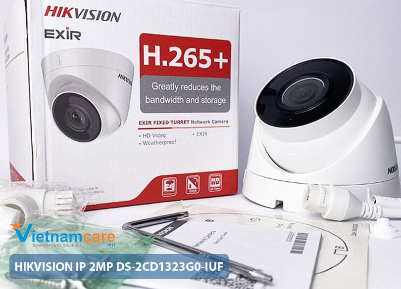 Camera IP Dome 2MP HIKVISION DS-2CD1323G0-IUF