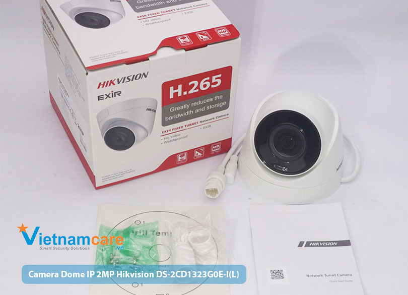Camera IP Hồng ngoại 2MP Hikvision DS-2CD1323G0E-I (L)