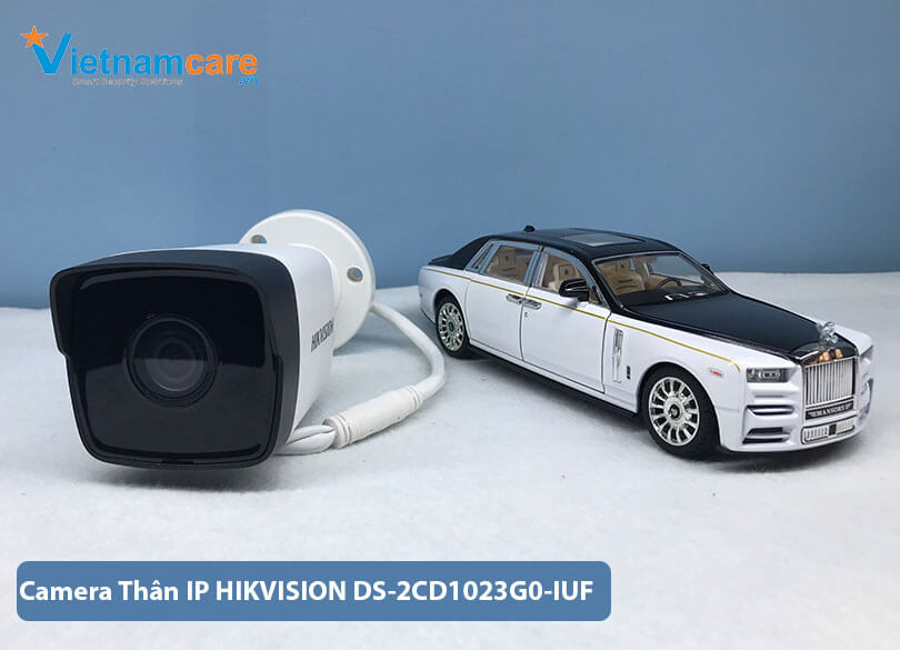 Camera Thân hồng ngoại IP 2MP HIKVISION DS-2CD1023G0-IUF tại Vietnamcare