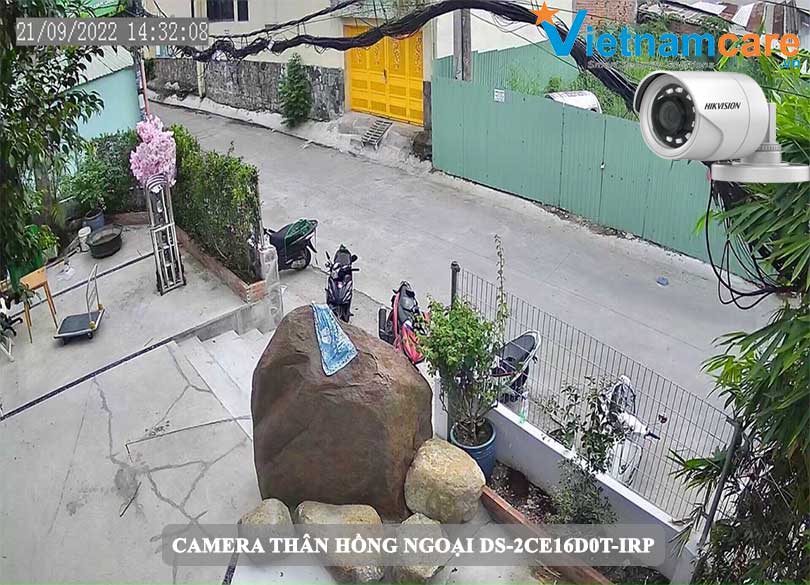 Lắp đặt camera thân hồng ngoại HD 2MP HIKVISION cho khu nhà trọ