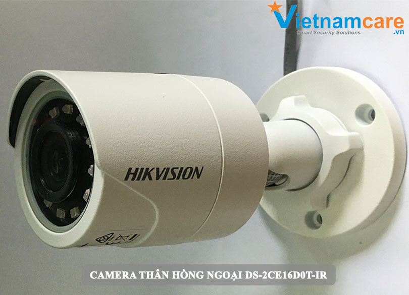 Camera thân hồng ngoại HD-TVI độ phân giải HD 2.0MP HIKVISION DS-2CE16D0T-IR