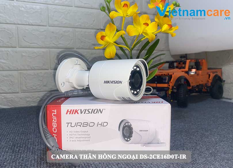 Camera thân hồng ngoại HD 2.0MP HIKVISION DS-2CE16D0T-IR