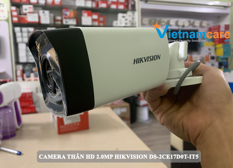 Camera Thân hồng ngoại HD 2.0MP HIKVISION DS-2CE17D0T-IT5