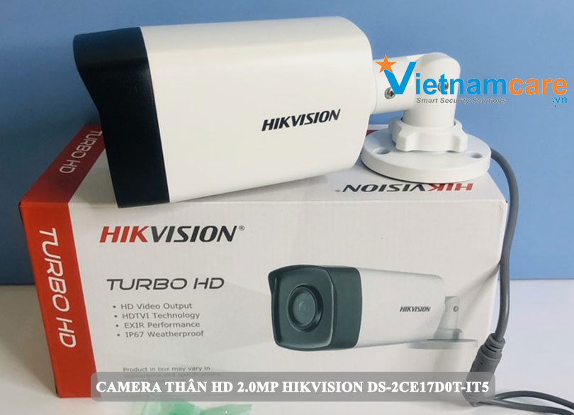 hãy đặt hàng ngay Camera thân HD 2.0MP HIKVISION DS-2CE17D0T-IT5