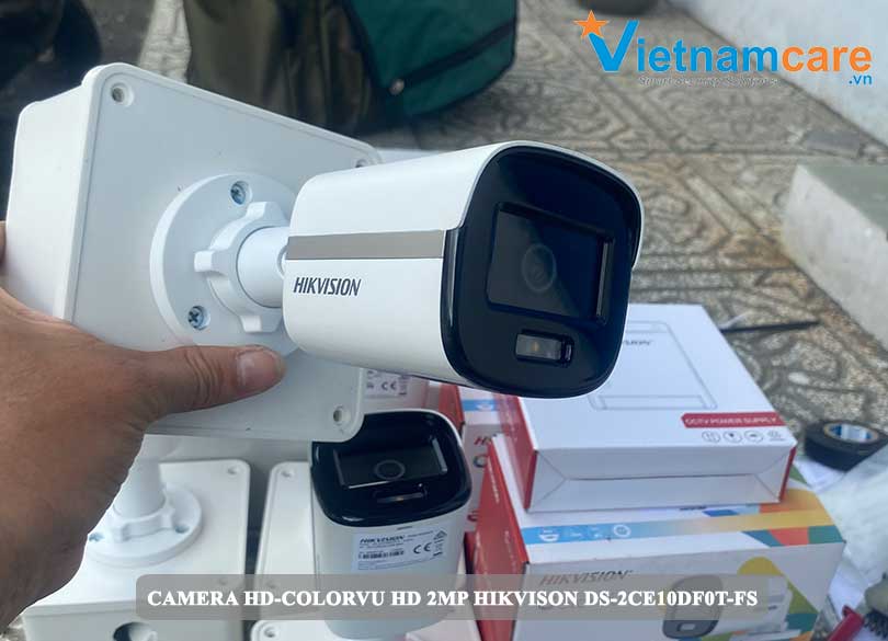 Vietnamcare cung cấp camera HD-Colorvu HIKVISION DS-2CE10DF0T-FS
