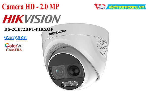 Camera Dome HDTVI FULL HD1080P HIKVISION DS-2CE72DFT-PIRXOF