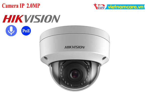 Camera IP Dome 2MP HIKVISION DS-2CD1123G0-IUF