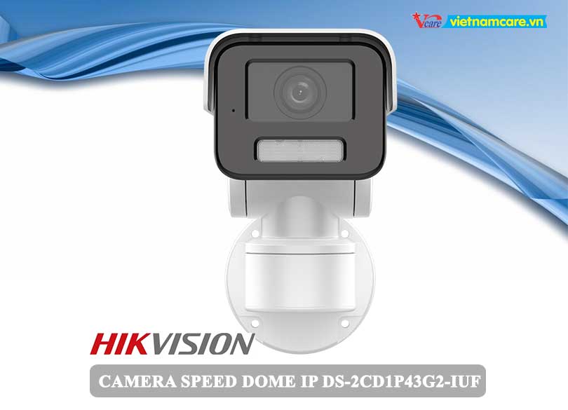 Camera Speed Dome MINI IP 4.0MP HIKVISION DS-2CD1P43G2-IUF
