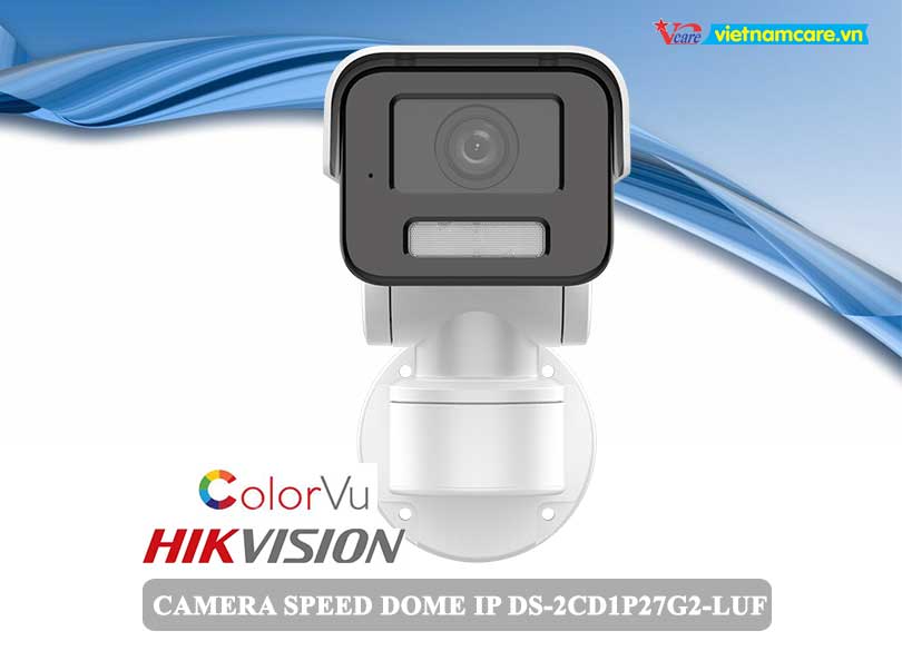 Camera Speed Dome IP 2.0MP ColorVu HIKVISION DS-2CD1P27G2-LUF mới nhất