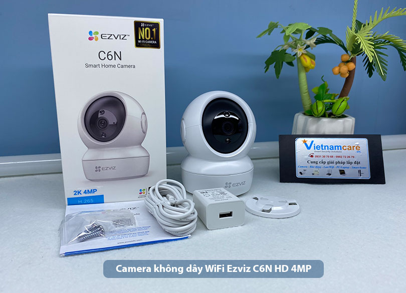 Vietnamcare cung cấp thiết bị camera ezviz C6N chính hãng