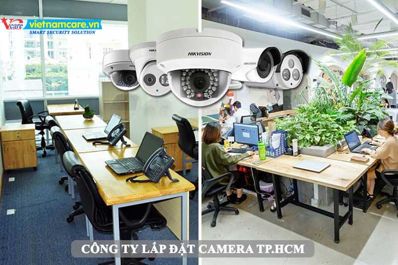 Giải pháp camera cho văn phòng công ty của Vietnamcare