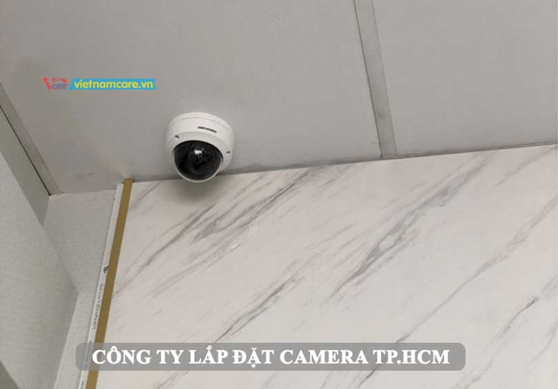 Lắp đặt camera dome cho công ty tại TPHCM