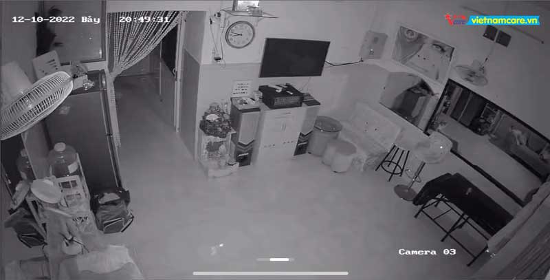 Lắp đặt camera quan sát cho gia đình giá rẻ tại tây ninh-ban đêm