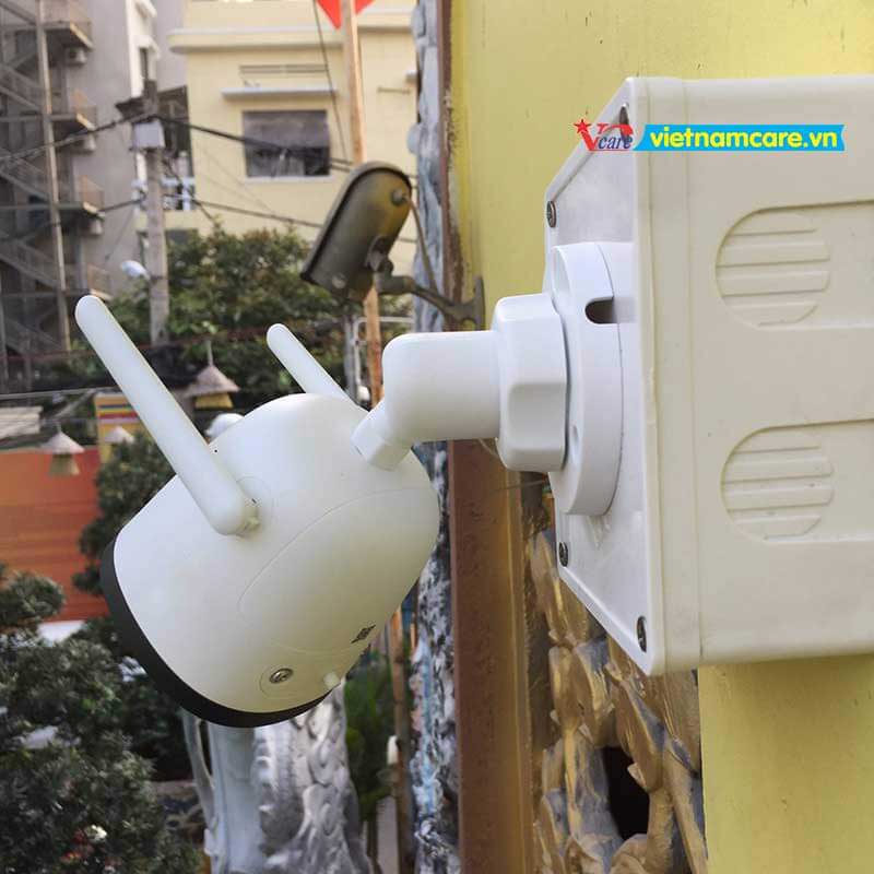 Lắp đặt camera thân không dây ngoài trời tại Quận Tân Phú TPHCM