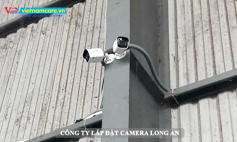 Lắp đặt camera cho nhà xưởng tại KCN Long An