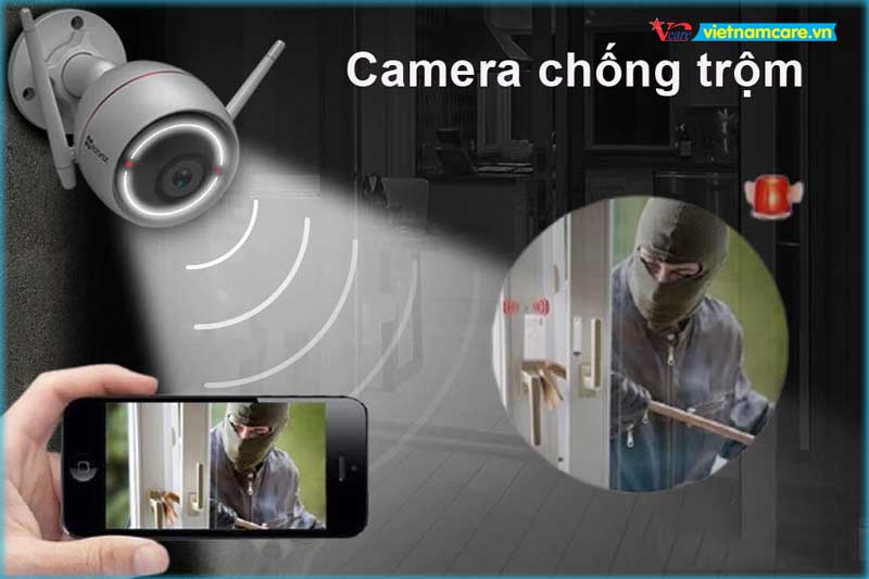 Camera chóng trộm giúp bảo vệ ngôi nhà bạn