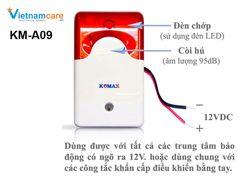 Coi-hu-bao-dong-chop-den-12V-KM-A09