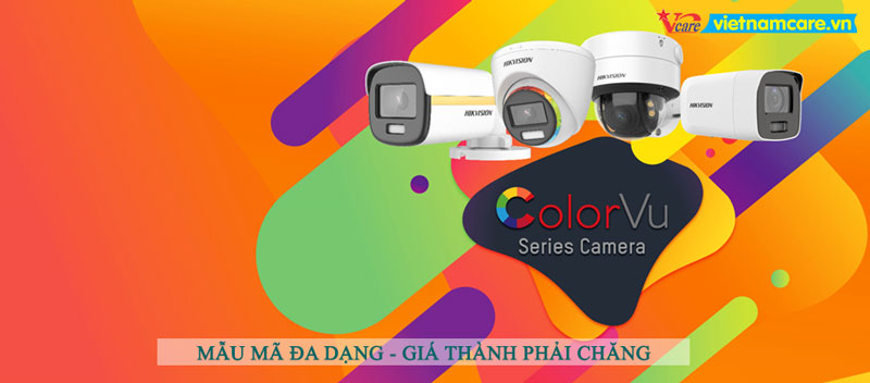 Camera colorvu Hikvision mẫu mã đa dạng - Giá thành phải chăng