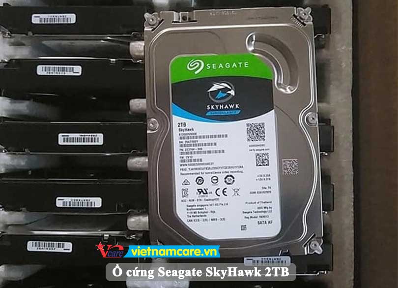 Ổ cứng HDD Seagate SkyHawk 2TB ST2000VX008 tại Vietnamcare