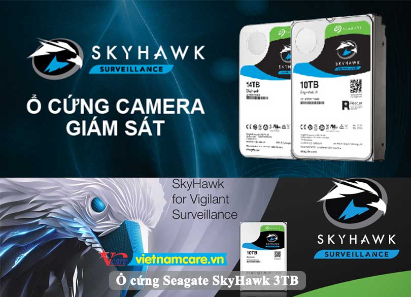 Ổ cứng HDD Seagate SkyHawk 3TB ST3000VX009
