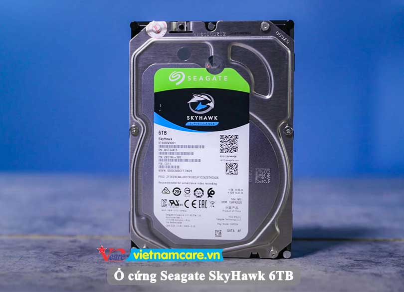 Ổ cứng HDD Seagate SkyHawk 6TB ST6000VX001 - Được cung cấp bởi Vietnamcare