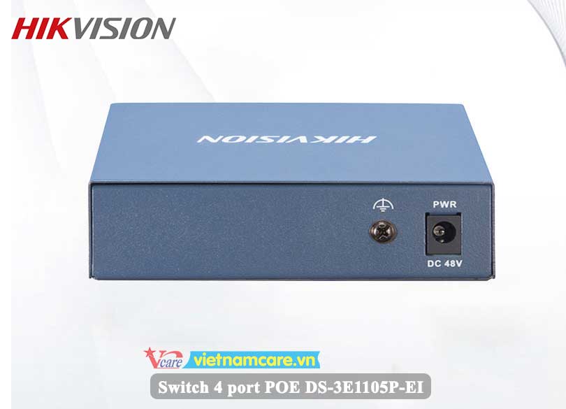 Smart Switch POE 4 cổng HIKVIOSN DS-3E1105P-EI  - Top giá tốt tại Vietnamcare