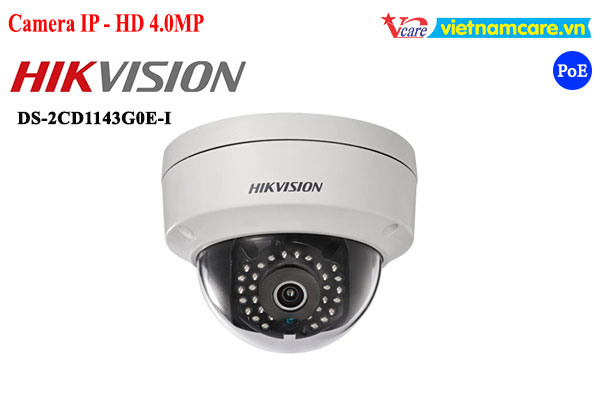Camera IP hồng ngoại 4MP HIKVISION DS-2CD1143G0E-I