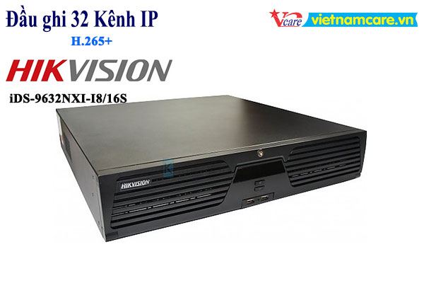 Đầu ghi hình IP thông minh 32 kênh HIKVISION iDS-9632NXI-I8/16S