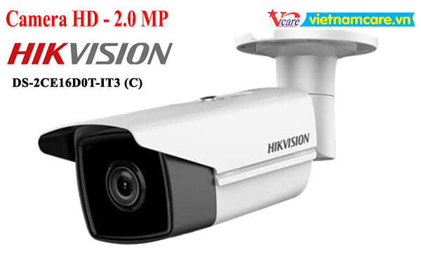 Camera HD-TVI 2.0 Megapixel HIKVISION DS-2CE16D0T-IT3 (C)