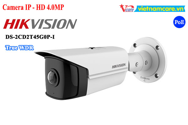 Camera IP hồng ngoại 4.0MP HIKVISION DS-2CD2T45G0P-I