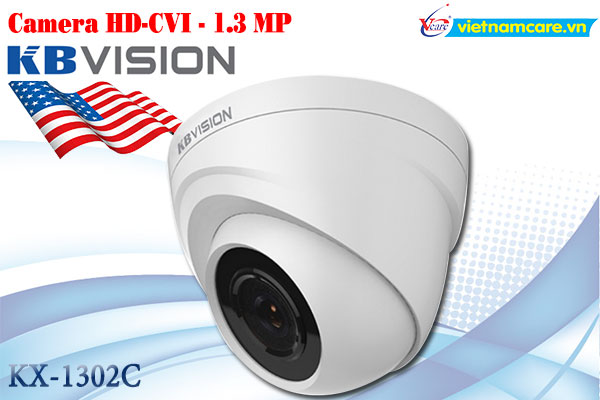 Camera Dome HD 1.3 MP KBVISION KX-1302C
