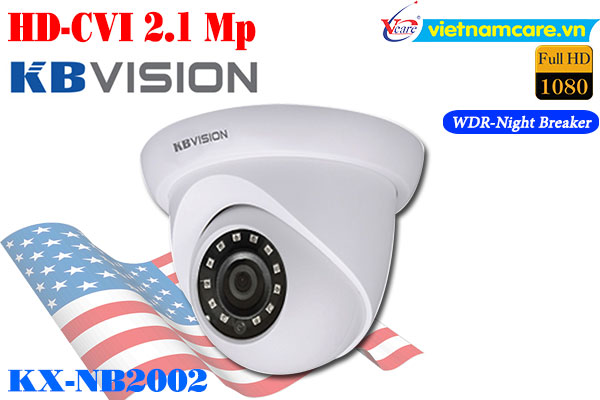 Camera HDCVI 2.1MP KBVISION KX-NB2002