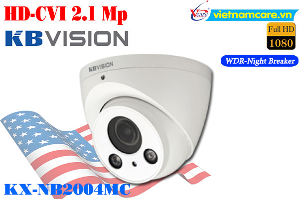 Camera HDCVI 2.1MP KBVISION KX-NB2004MC