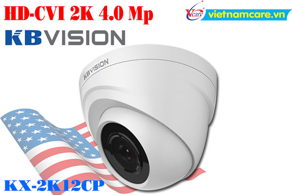 Camera Dome HDCVI 2K KBVISION KX-2K12CP