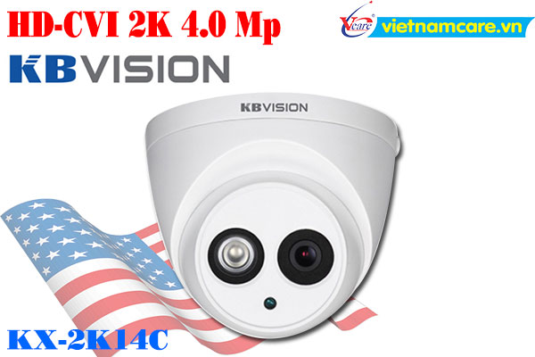 Camera HDCVI 4MP KBVISION KX-2K14C