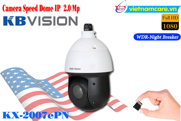 Camera Speed Dome IP 2MP KBVISION KX-2007ePN