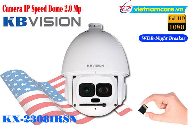 Camera Speed Dome IP Kbvision KX-2308IRSN (2.0MP)