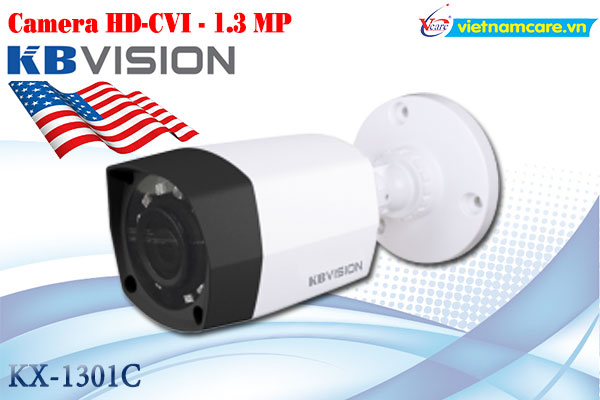 Camera thân HDCVI 1.3 Megapixel KBVISION KX-1301C 