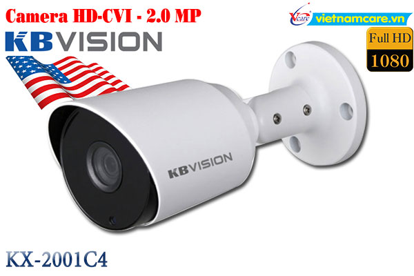 Camera Thân HD 2.0 MP KBVISION KX-2001C4