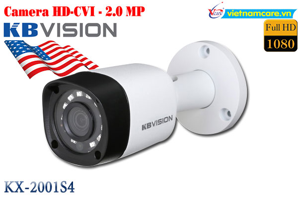 Camera Thân HD 2.0 MP KBVISION KX-2001S4