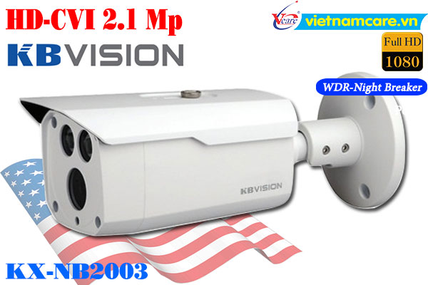 Camera HDCVI 2.1MP KBVISION KX-NB2003