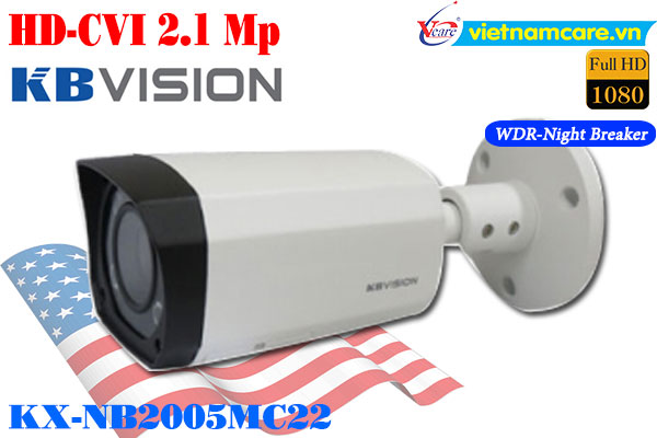 Camera HDCVI 2.1MP KBVISION KX-NB2005MC22