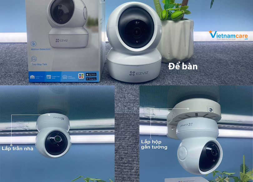 Hướng dẫn cách lắp đặt camera robot quay 360 độ cho ngôi nhà của bạn