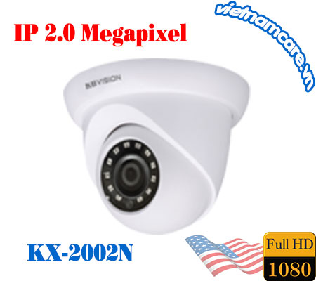 Camera IP Dome hồng ngoại 2.0 Megapixel KBVISION KX-2002N
