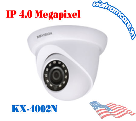Camera IP Dome hồng ngoại 4.0 Megapixel KBVISION KX-4002N