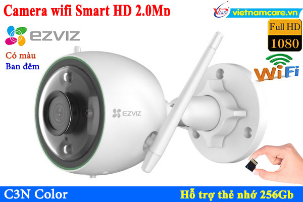 Camera Wifi tích hợp AI EZVIZ C3N 1080P