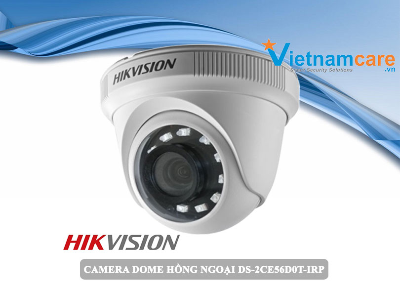 Camera HD-TVI Dome 2.0 Megapixel HIKVISION DS-2CE56D0T-IRP