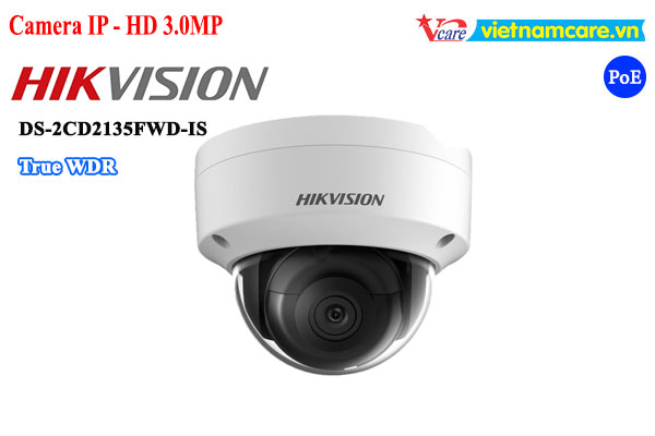 Camera IP 3MP HIKVISION DS-2CD2135FWD-IS